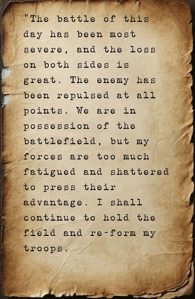 What Did McClellan's Letter Said After the Battle of Antietam